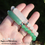 Thumbnail: Supercharged Rose Quartz or Green Aventurine Crystal Bracelet Love or Abundance