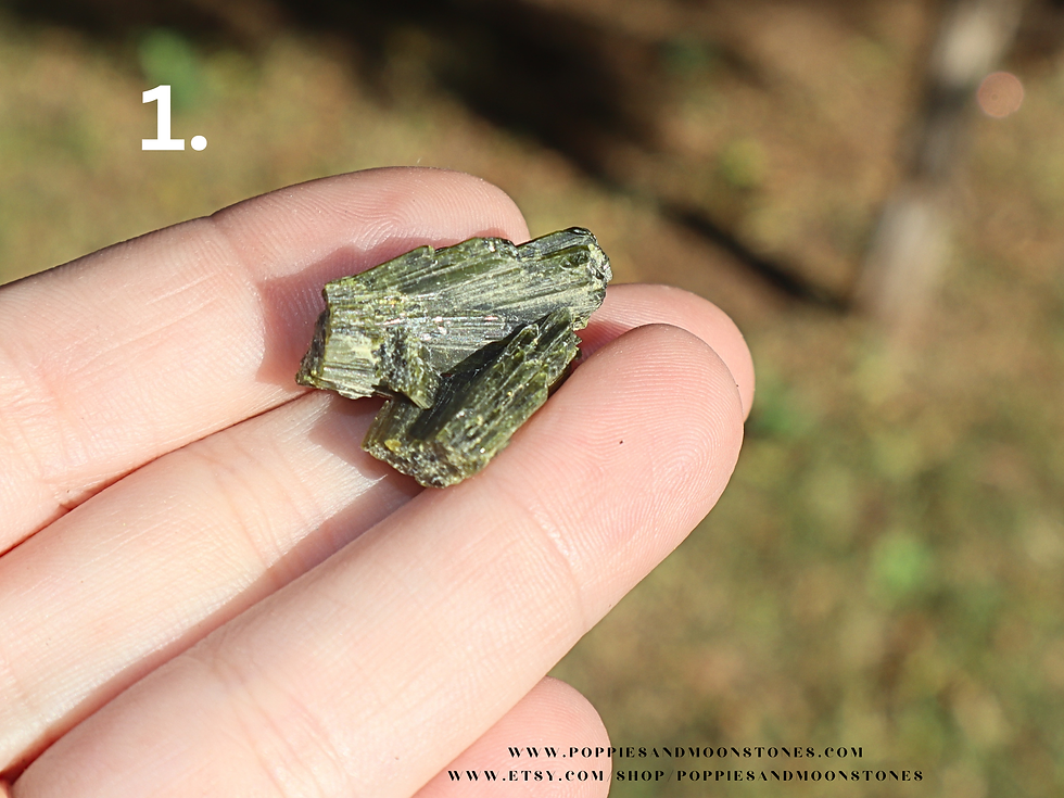 Thumbnail: Shambala Green Tourmaline Large Crystal Rare Himalayan Specimen- You Pick- Reiki