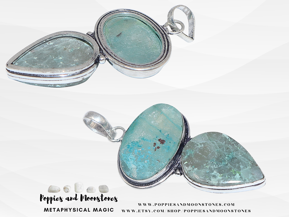 Thumbnail: Quantum Quattro Crystal Large Pendant Sterling Silver Necklace- Reiki Infused
