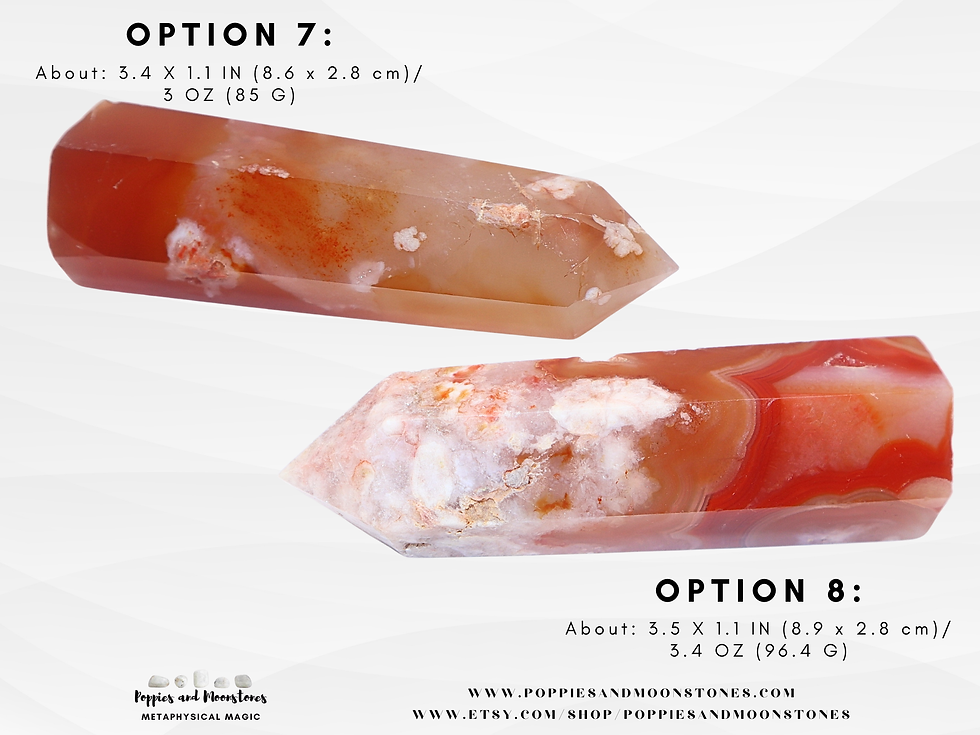 Thumbnail: Carnelian Crystal Tower Obelisk Energy Generator for Personal Power- Supercharge