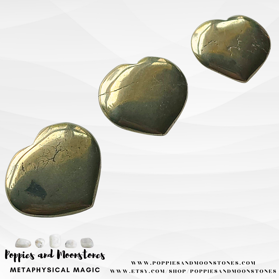 Thumbnail: Supercharged Chalcopyrite Crystal Carved Heart
