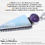 Thumbnail: Supercharged Amethyst and Hemimorphite Sterling Silver Pendant Necklace- Reiki