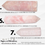 Thumbnail: Pink Andean Opal Crystal Tower Obelisk Generator- You Pick- Reiki Infused