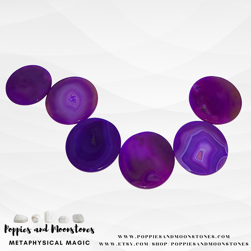 Thumbnail: Supercharged Purple Agate Energy Charging Disk