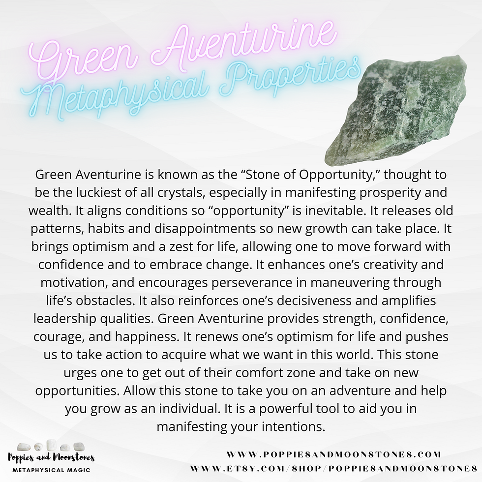 Thumbnail: Supercharged Green Aventurine Raw Power Crystal Choose Your Favorite