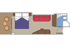 ベリッシマ バルコニー客室2