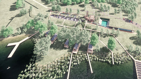 Duli Bara eco-village masterplan concept – sustainable urban design (2021)