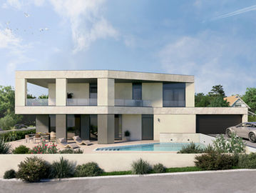 Residential villa in Umag, Istria by MART Architecture, building permit approved 2022