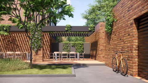 Concept design for farm guesthouse in Fruška Gora by MART Architecture, harmonizing rural and contemporary styles