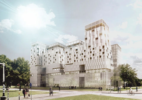 Transformatorweg urban design entry in Amsterdam – Europan14 competition (2016)