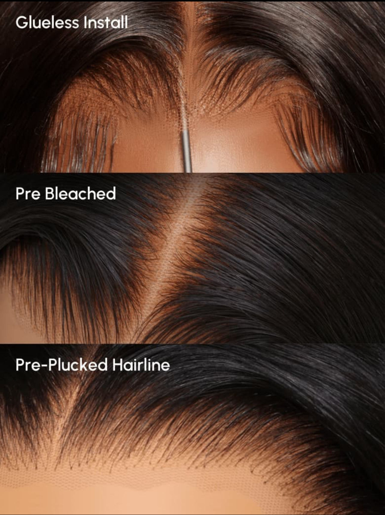 LACE CLOSURES HD (BRAZILIAN)