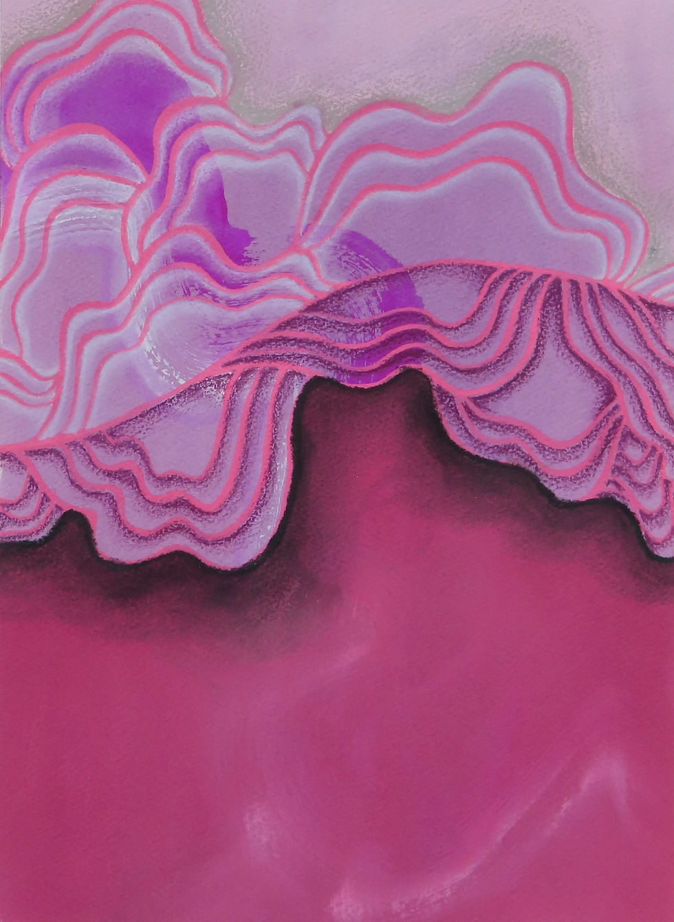 Eruption Triptych 1
