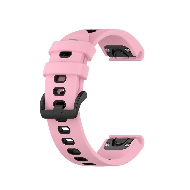 Thumbnail: Sports Two-Color Silicone Watch Band