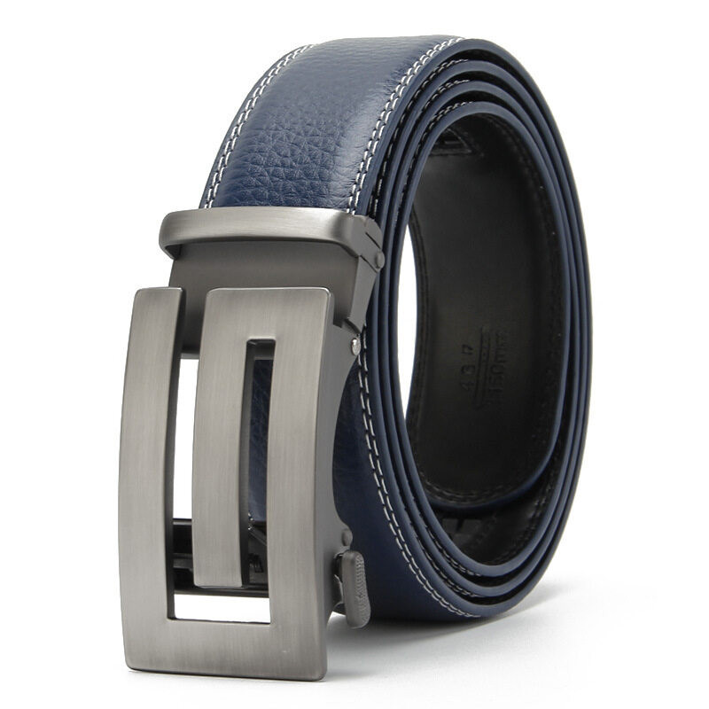 Belts Men Automatic Buckle Design Leather Belt For Me