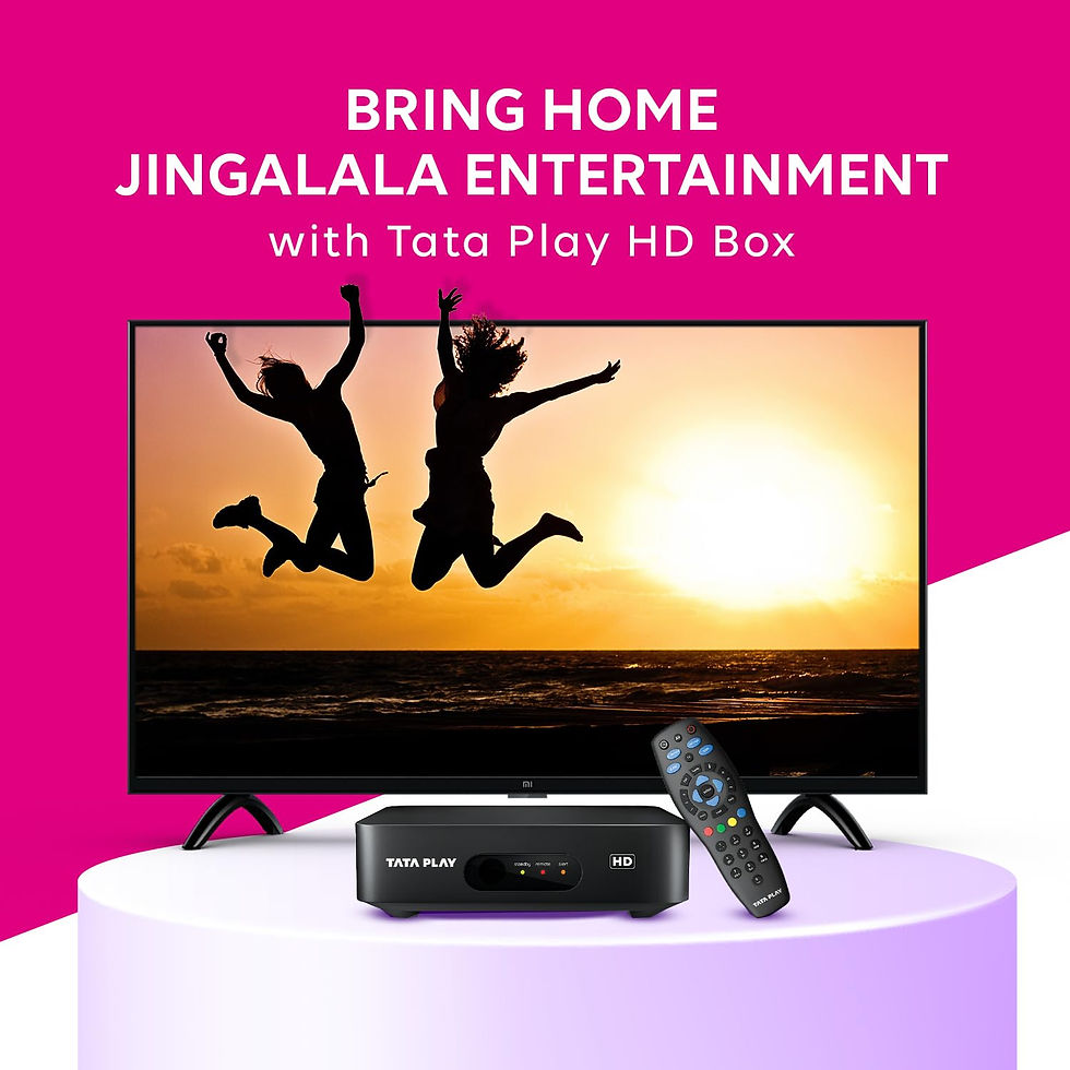 Thumbnail: TATA SKY HD Connection with 1 month basic package and free installation