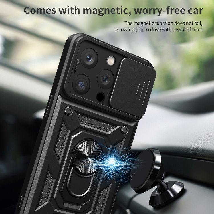 Thumbnail: Sliding Camera Cover Design TPU+PC Phone Case