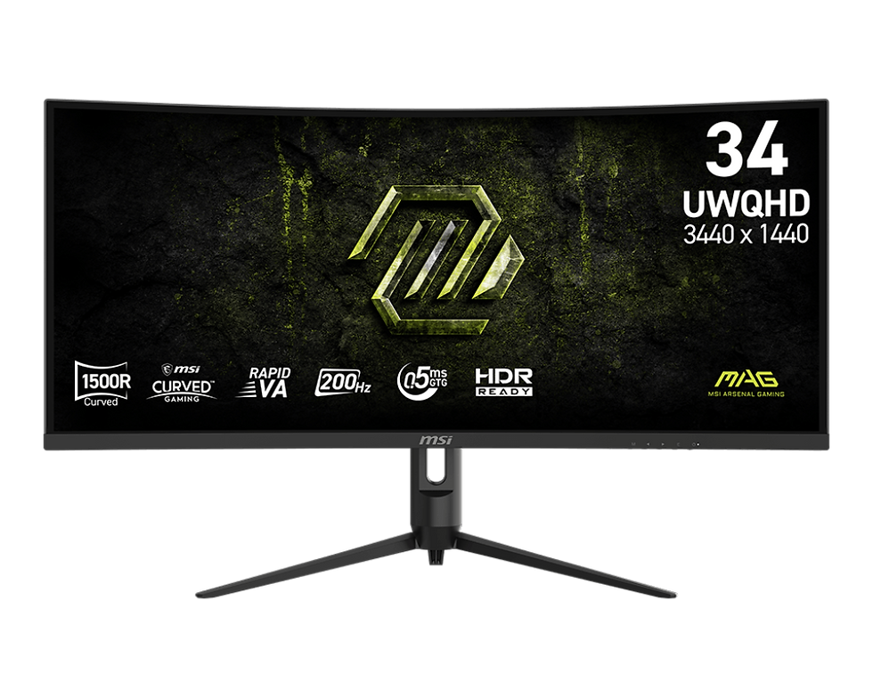34" MSI MAG 342CQRF E20 (UWQHD) GAMING MONITOR