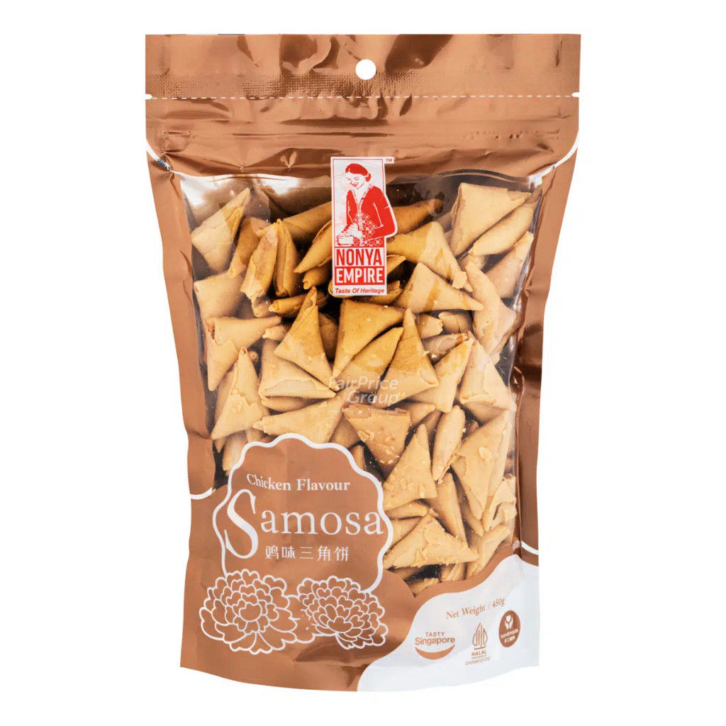 Nonya Empire Chicken Samosa 450g / BBQ 380g