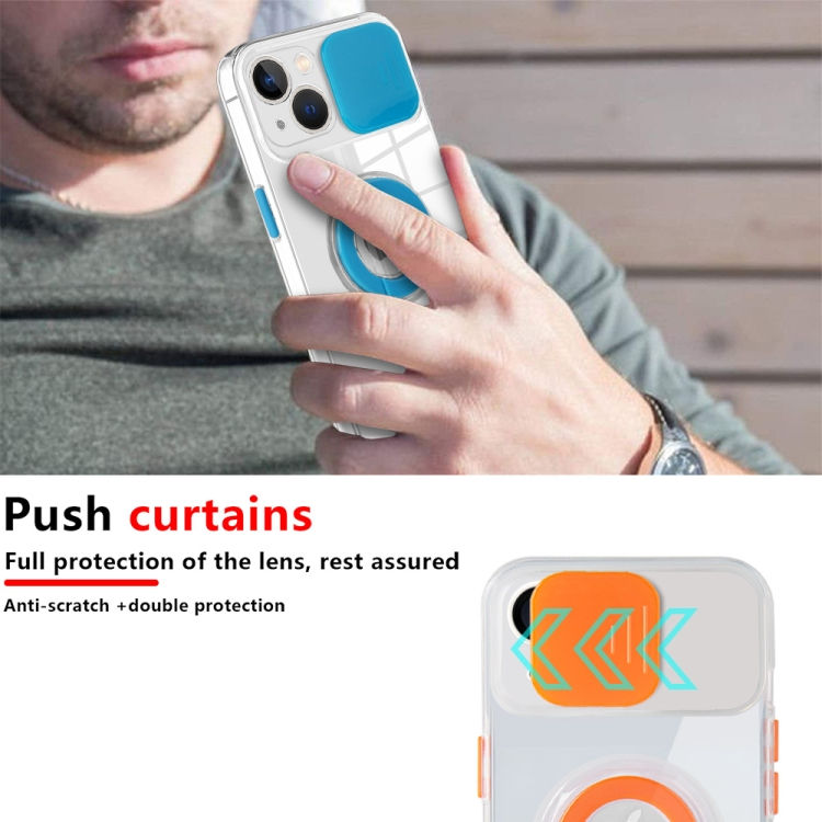Thumbnail: Sliding Camera Cover Design TPU Phone Case