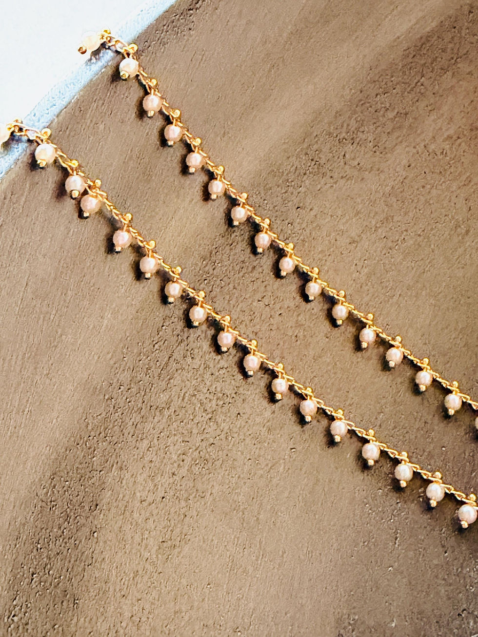 Thumbnail: Gold and Colored Chains for Easter and Spring - No Fade Tarnish Free