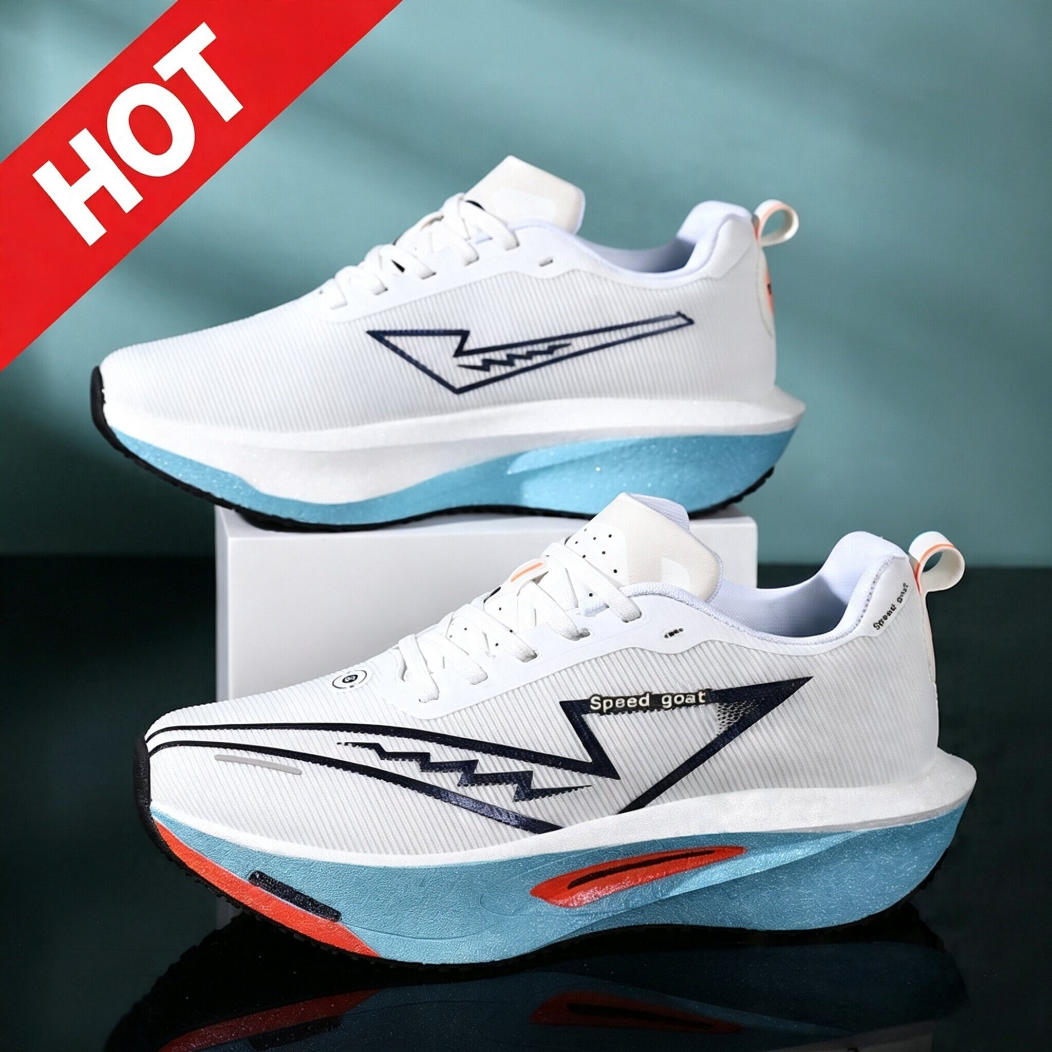 New Four-Season Versatile Non-Slip Shock-Absorbing Technology Carbon Plate Sport