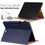 Thumbnail: Solid Color Metal Buckle Leather Smart Tablet Case