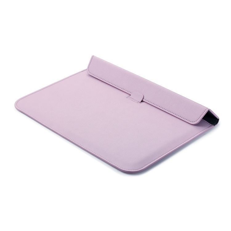 Thumbnail: PU Leather Ultra-thin Envelope Bag Laptop Bag with Stand Function