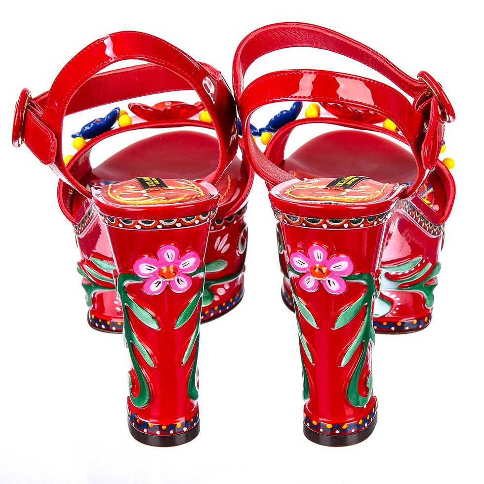 Thumbnail: Sicilian Elegance Leather Clogs