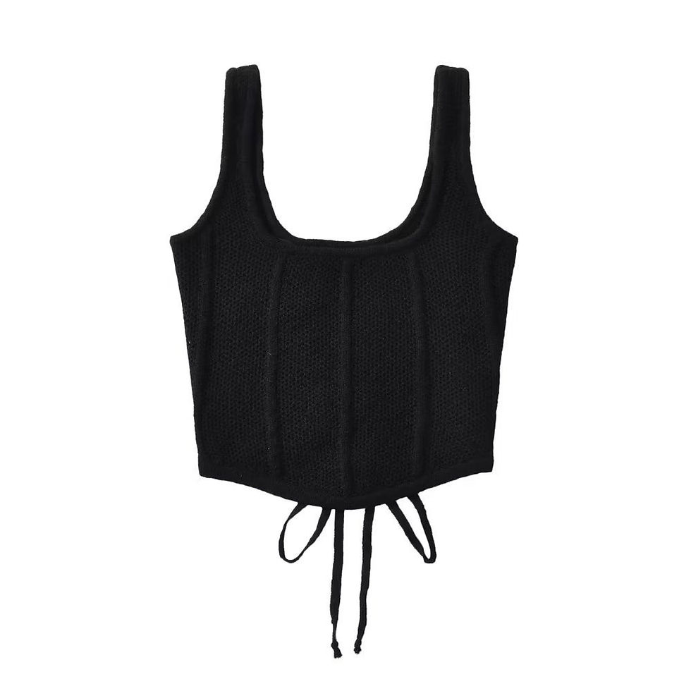 Thumbnail: Large collar strap vest