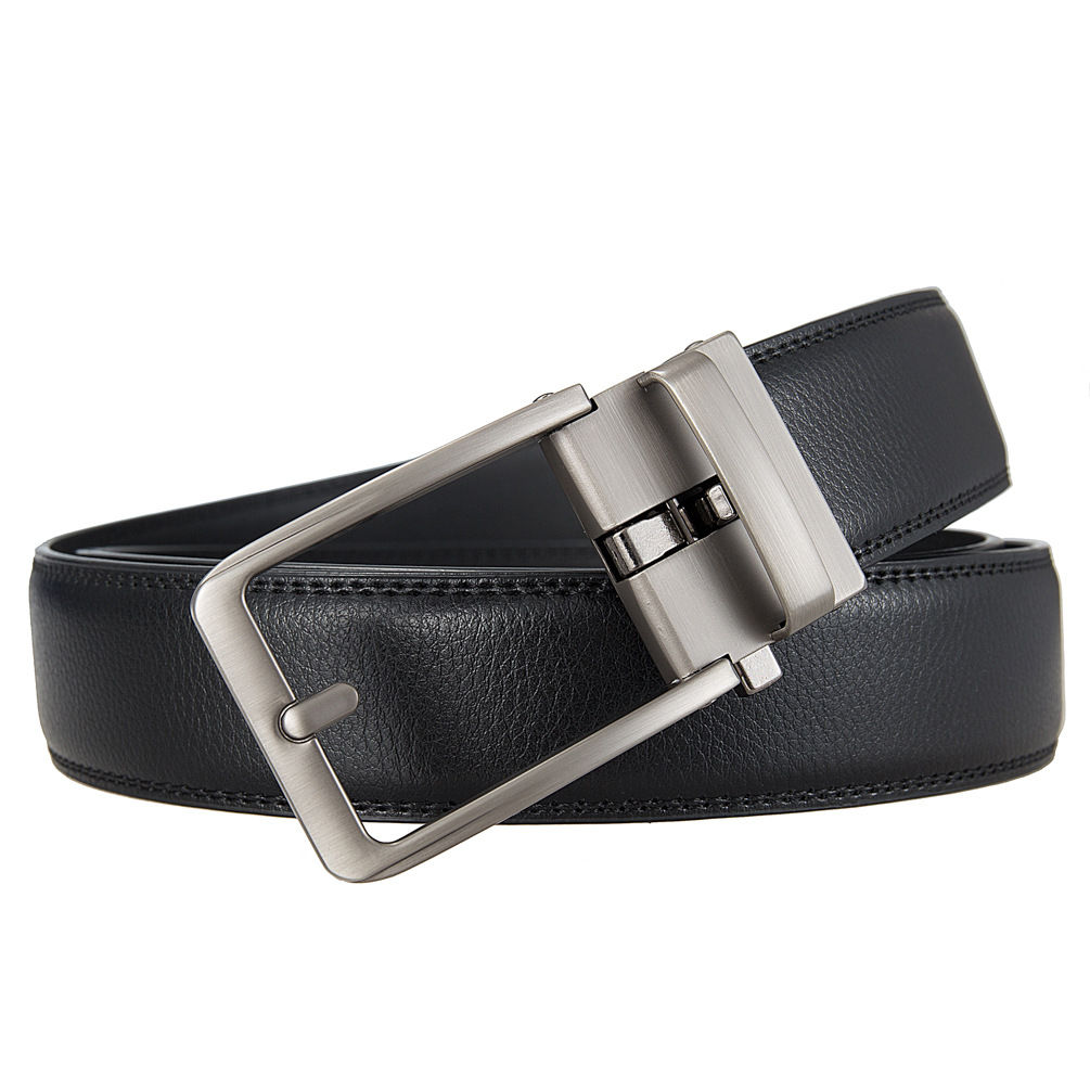 Click Belts for Men Designer Automatic Buckle Leath