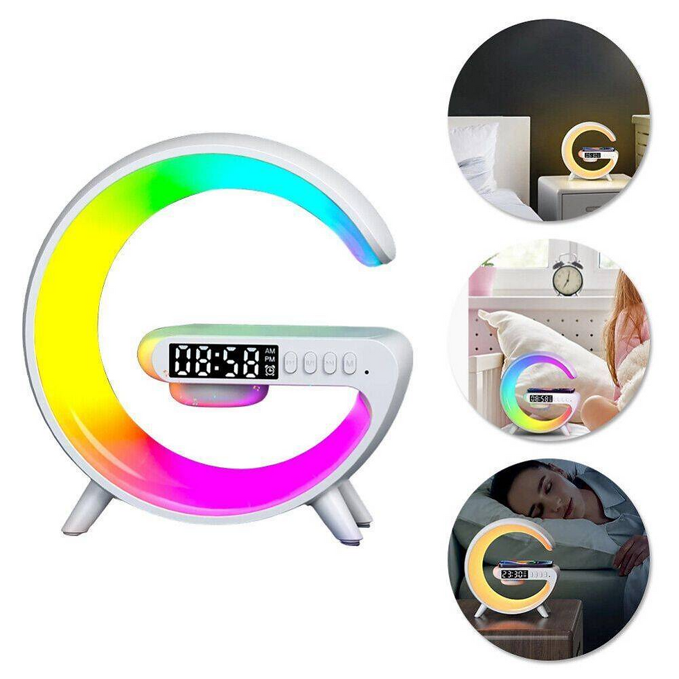 Thumbnail: Smart G Lamp Night Light Bluetooth Speaker