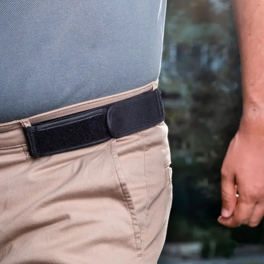 2pc/1pc Buckle Free Waist Belts Men'S Ultra-Soft No Elastic view 5