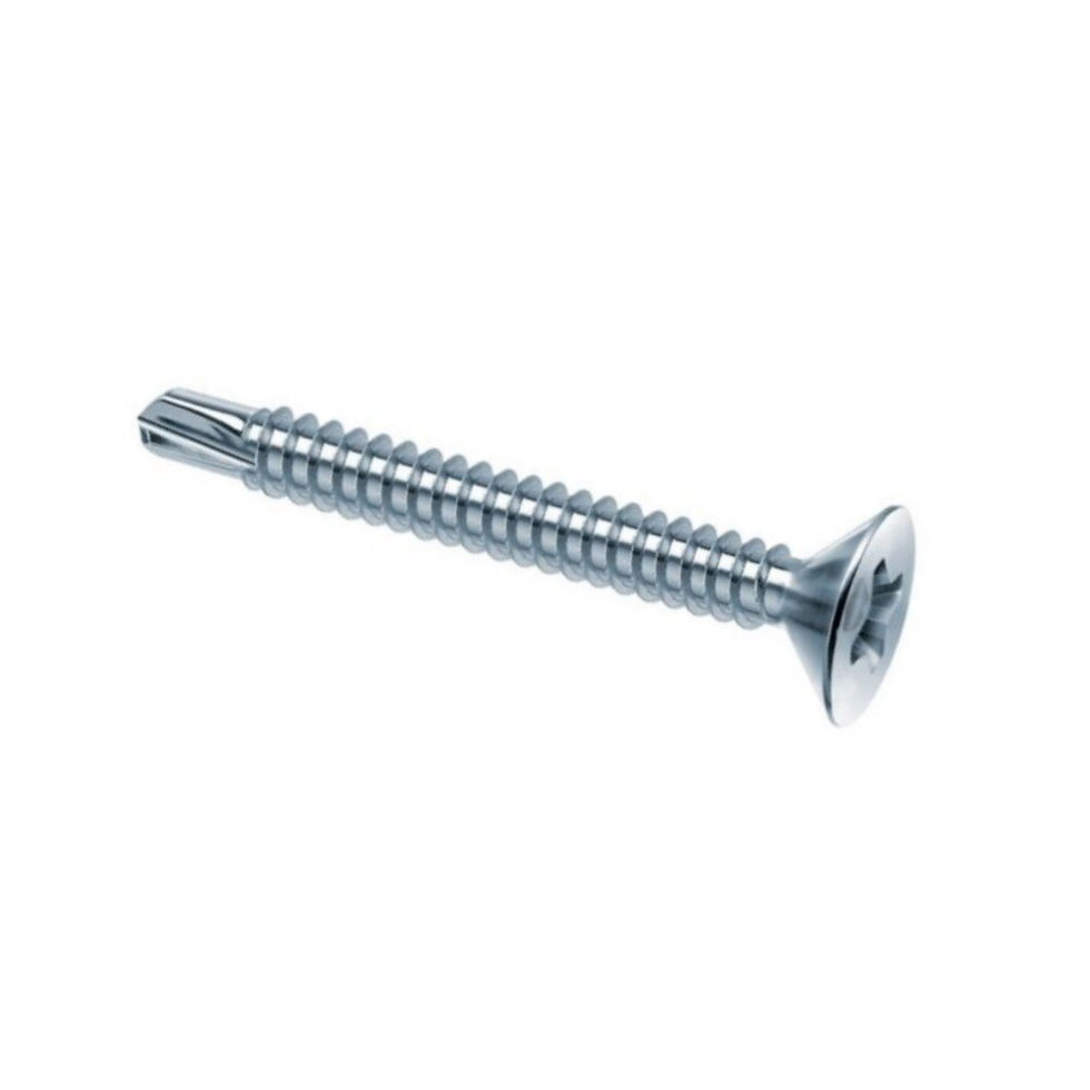 Thumbnail: VITI VITE ZINCATE AUTOPERFORANTE ACCIAIO TESTA PIANA SVASATA FERRO VARIE MISU...