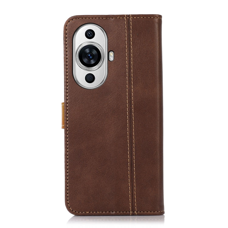Thumbnail: Stitching Thread Calf Texture Leather Phone Case