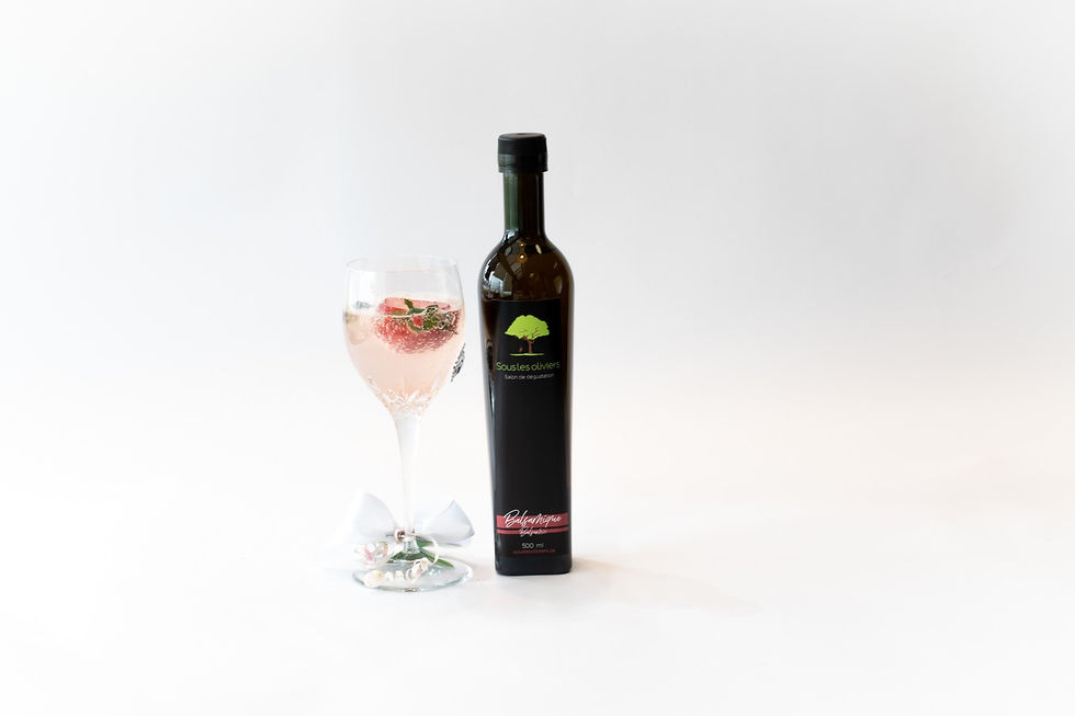 Balsamique Blanc au Champagne – Raffinement et Douceur