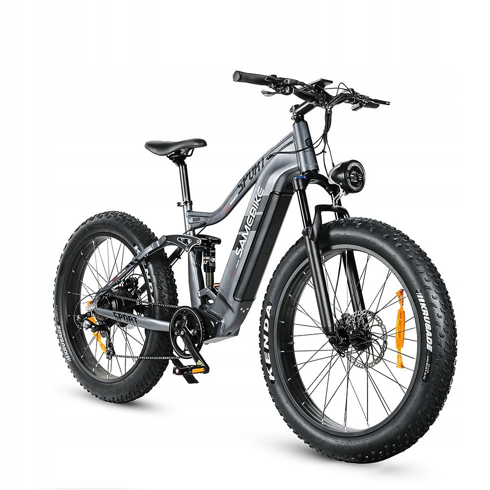 Thumbnail: Electric Bike750W 48V 17AH 120KM 150KG 26KENDA fat tires Shimano 21S shifting + 