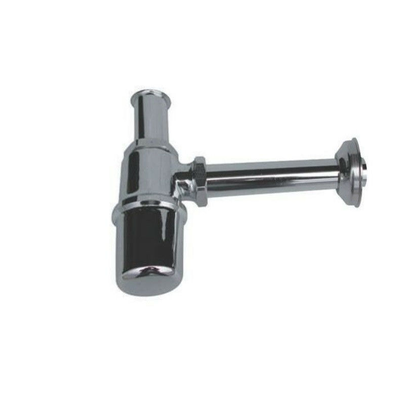 SIFONE LAVABO A BOTTIGLIA IN OTTONE MISURA 1.1/4 " SENZA PILETTA F.C.P.M.