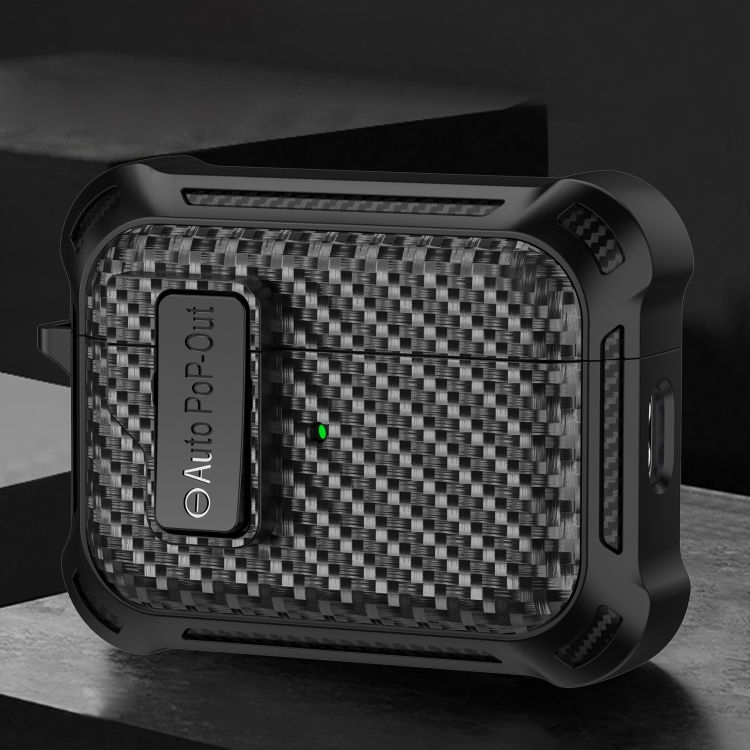 縮圖：阿尔法碳纤维无线蓝牙耳机保护套, For AirPods Pro 2           ...