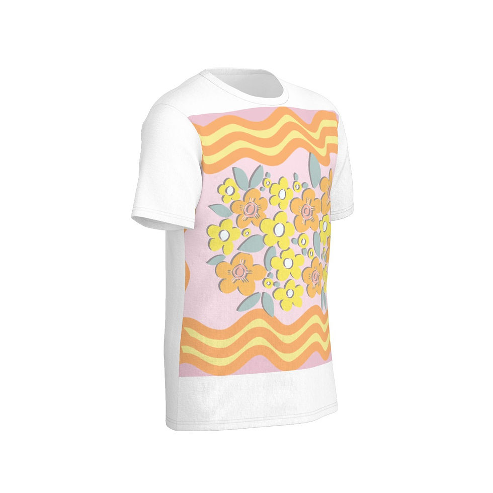 Thumbnail: All-Over Print Men's O-Neck T-Shirt | 190GSM Cotton