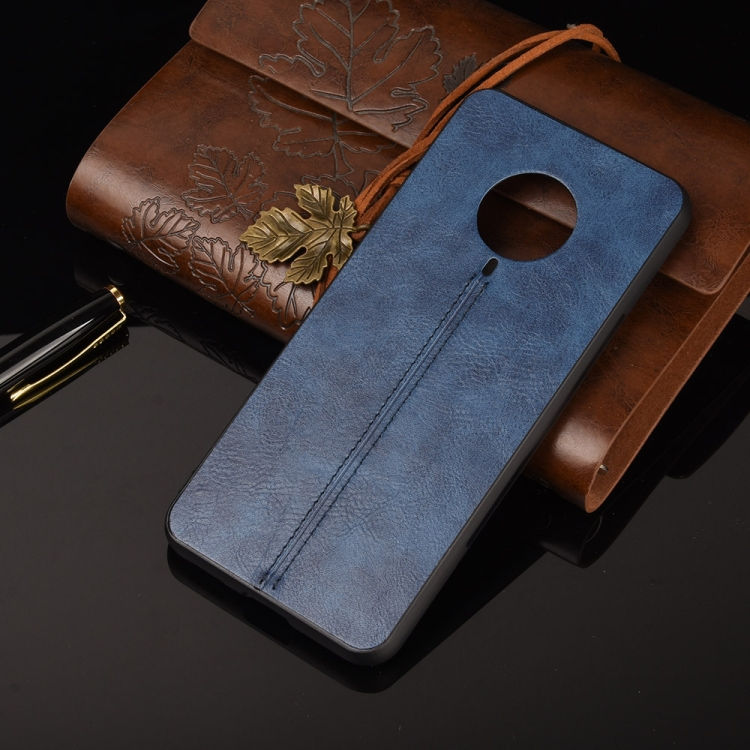 Thumbnail: For Vivo S6 Shockproof Sewing Cow Pattern Skin PC + PU + TPU Case