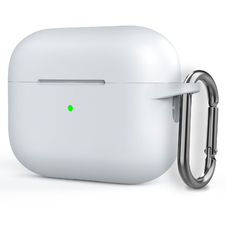 硅胶加厚连体耳机保护套带挂钩, For AirPods Pro 2