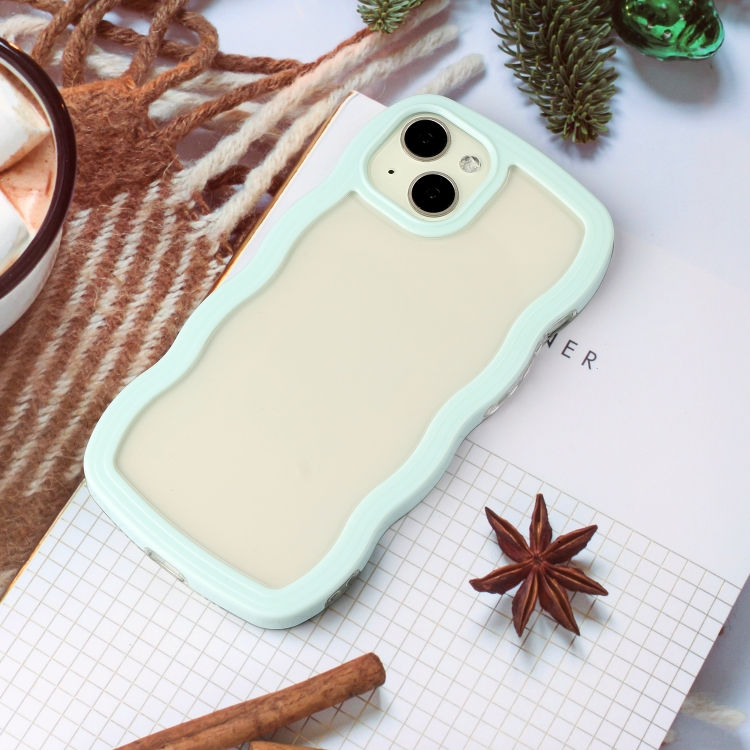 Thumbnail: Candy Color Wave TPU Clear PC Phone Case
