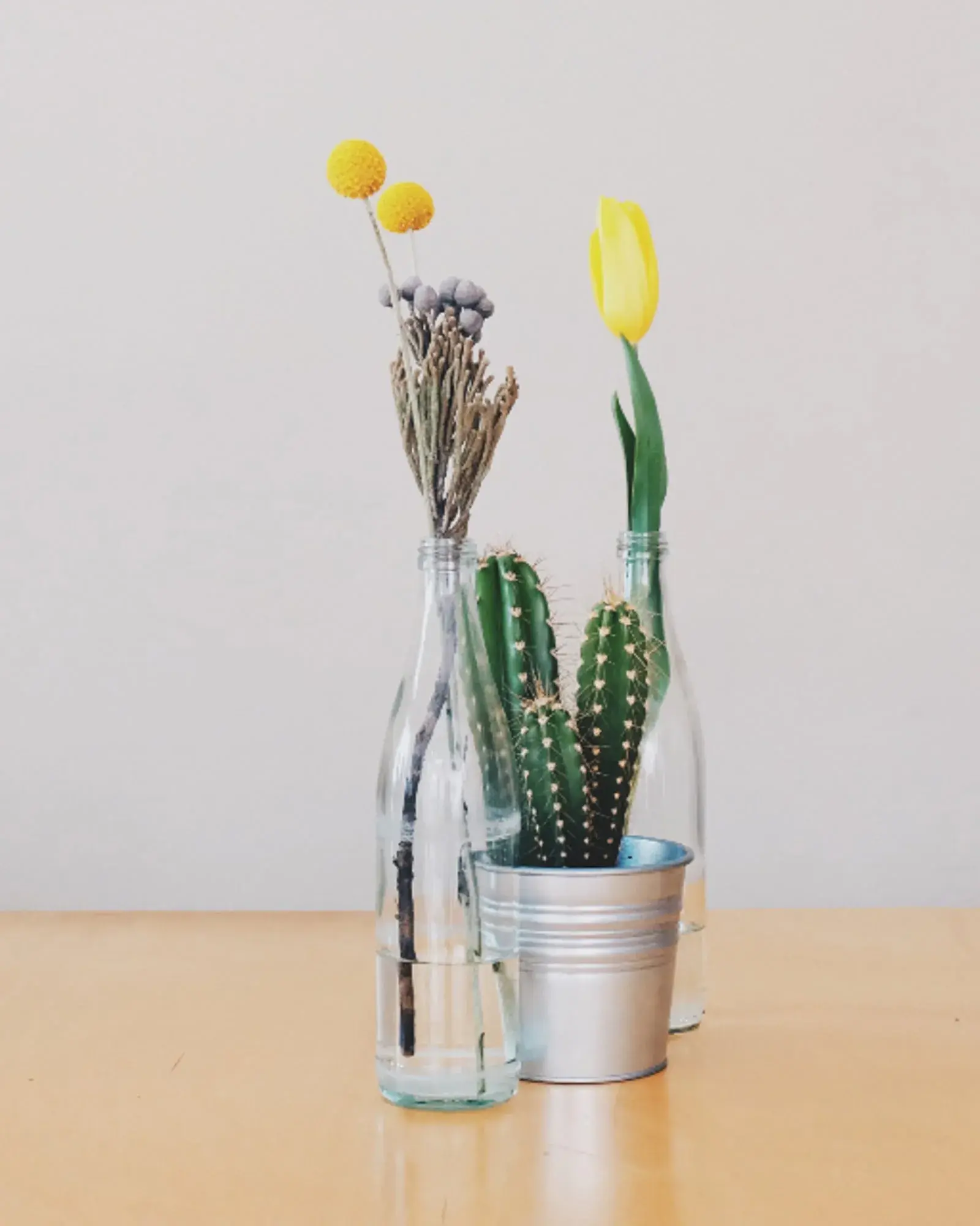 Clay bottle vase