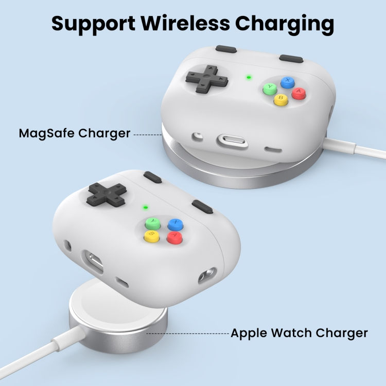 縮圖：适用于AirPods Pro 2 AhaStyle DD04 分体硅胶卡通耳机保护套   ...