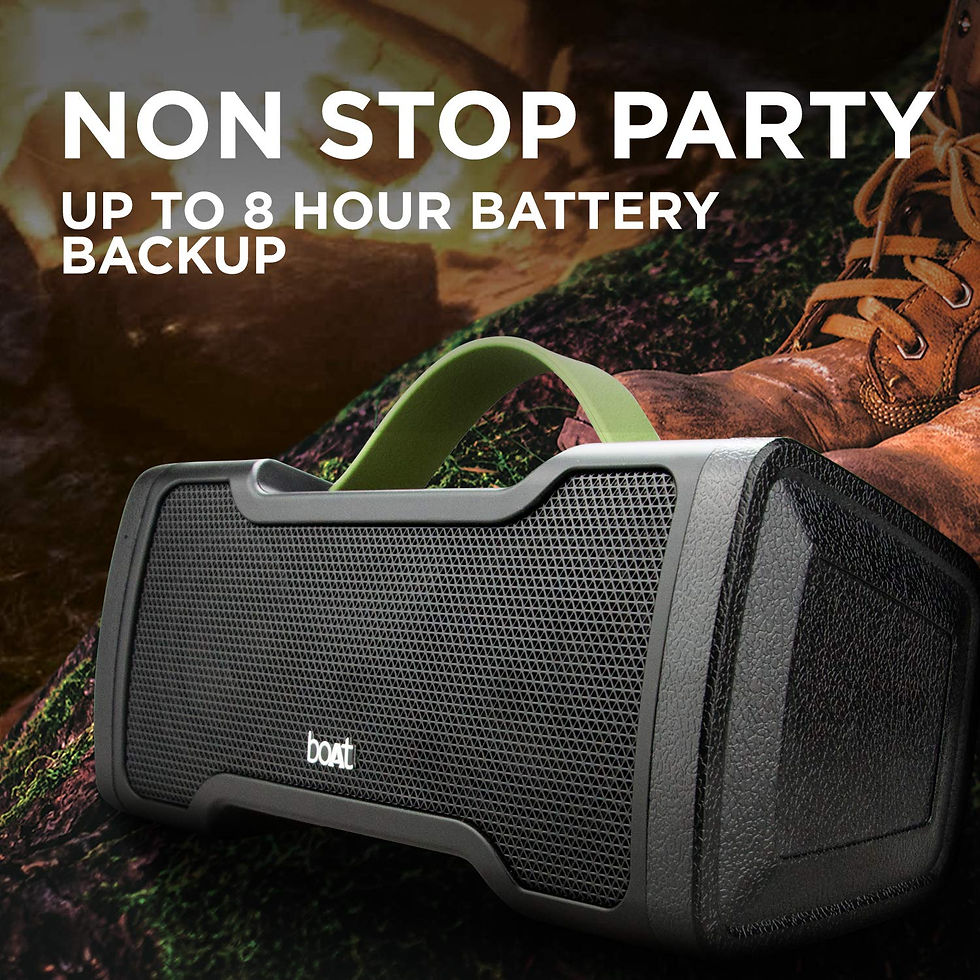 Thumbnail: boAt Stone 1000 14W Bluetooth Speaker with 8 Hours Playback, Bluetooth v5.0 & IP