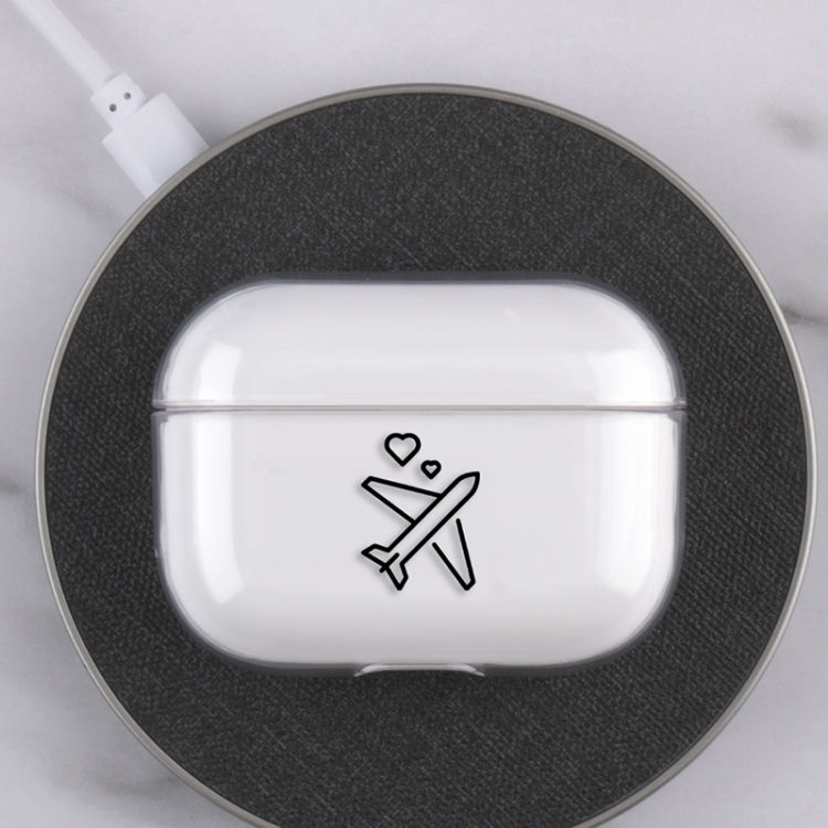 Thumbnail: Stick Figure Mapping Transparent Earphone Protective Case