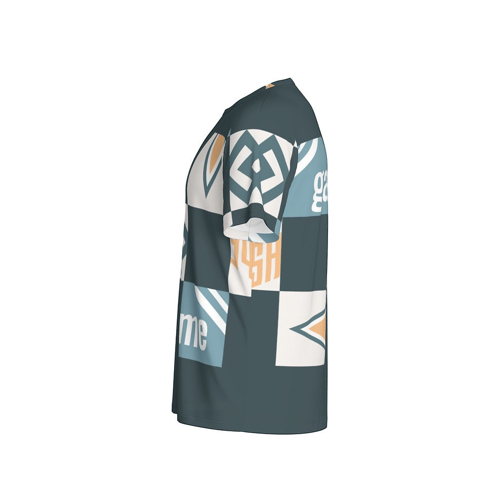 Thumbnail: All-Over Print Men's O-Neck Sports T-Shirt