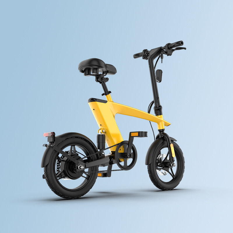 Thumbnail: KAIXIN H1 Foldable Electric Bike 250W 36V 10AH 14 Inches Tire Electric Bike With