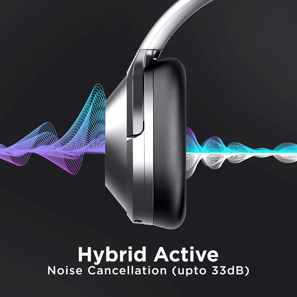 Thumbnail: boAt Nirvana 751 ANC Hybrid Active Noise Cancelling Bluetooth Wireless Over Ear 