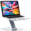 Thumbnail: Glangeh Laptop Stand Adjustable Height, Ergonomic Portable Laptop Riser Holder f